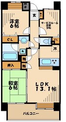 コスモ吉祥寺南ロイヤルガーデンの物件間取画像